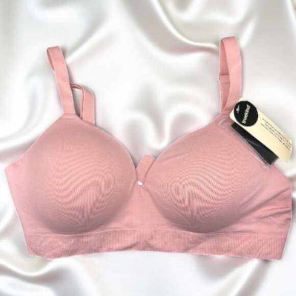 Truekind Supportive Comfort Wireless Shaping Bra - Rose Color - Size L - Picture 3 of 8